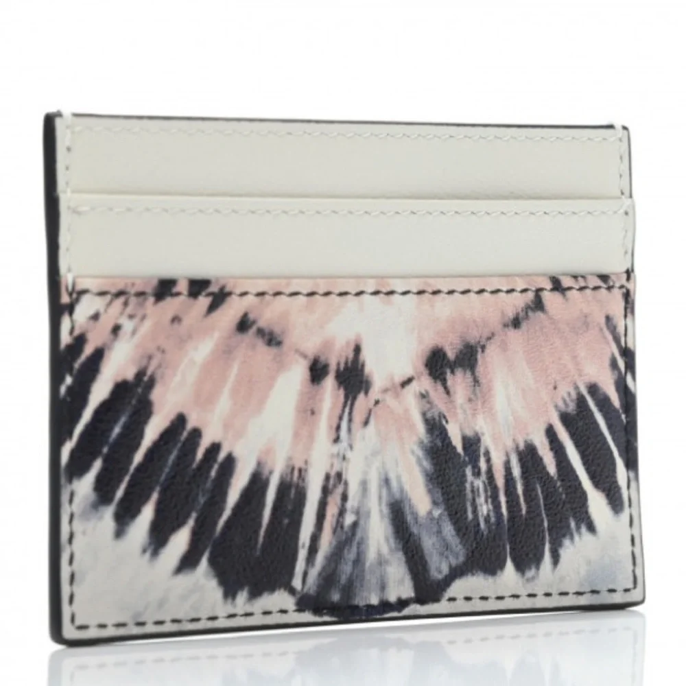 Dior Limited Edition Tie Dye Card Holder